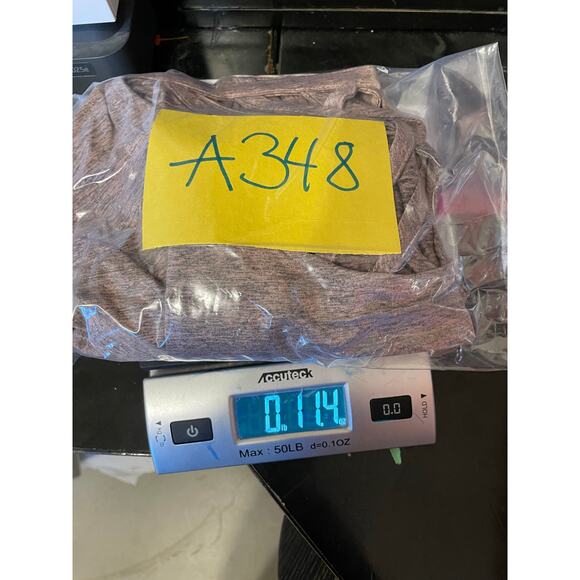 Apt. 9 Long Sleeve Cross Strap Low Back Smocked Waist Top XL Heathered Gray Pink - Picture 11 of 11